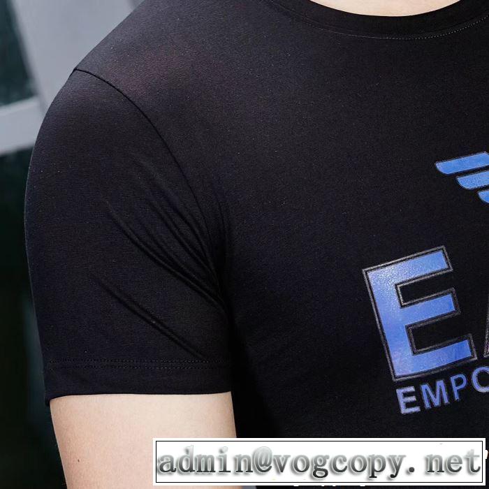 ARMANI アルマーニ  半袖Tシャツ 2色可選 海外セレブは大人気 おしゃれな夏ファッション2019