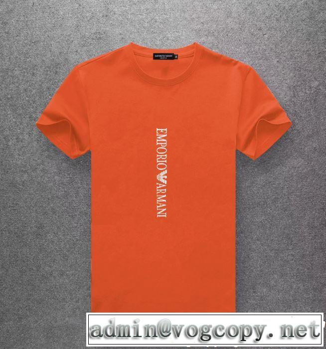 多色可選 半袖Tシャツ 2019夏ファション新品 大人のこなれた着こなし ARMANI アルマーニ