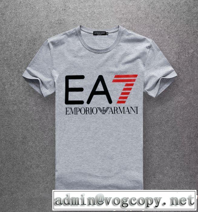 優しげ人気アイテム 2019年春夏のトレンドアイテム ARMANI アルマーニ 多色可選 半袖Tシャツ