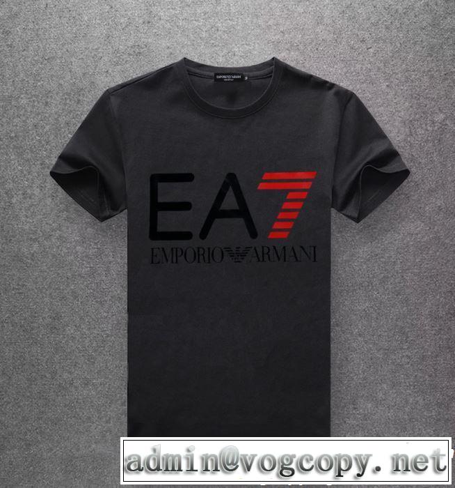 優しげ人気アイテム 2019年春夏のトレンドアイテム ARMANI アルマーニ 多色可選 半袖Tシャツ