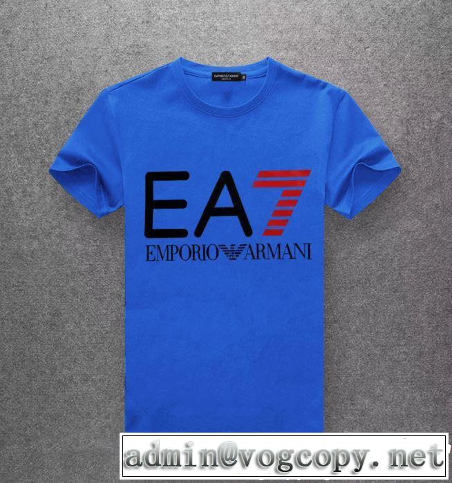 優しげ人気アイテム 2019年春夏のトレンドアイテム ARMANI アルマーニ 多色可選 半袖Tシャツ