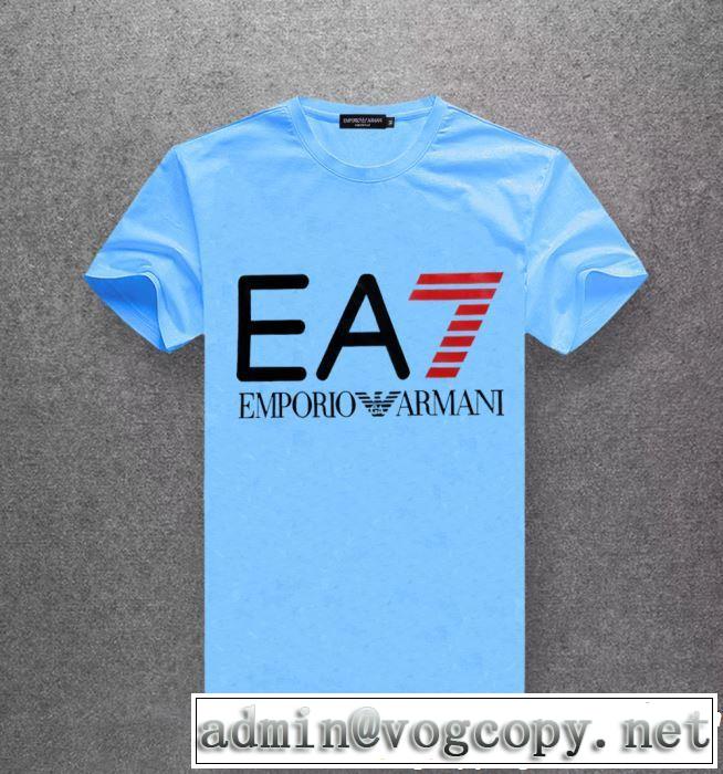優しげ人気アイテム 2019年春夏のトレンドアイテム ARMANI アルマーニ 多色可選 半袖Tシャツ