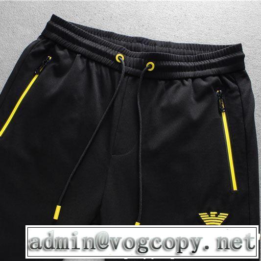 2色可選 2019春夏は人気定番 ARMANI 知的な夏のスタイルアルマーニ上品なリラックス感 半袖 上下セット