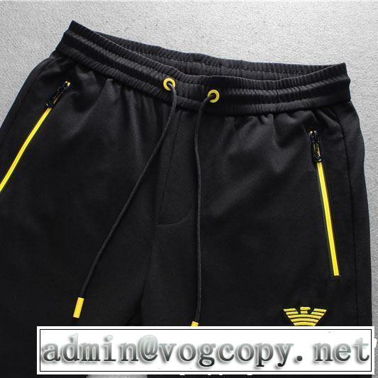 ARMANI アルマーニ【2019年】夏のファッション 上下セット 2色可選  半袖おしゃれ上級者に挑戦