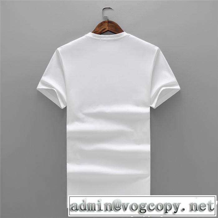 定番のスタイル春夏限定 2019春夏も引き続きトレンド ARMANI アルマーニ 半袖Tシャツ 2色可選