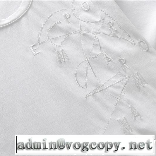 定番のスタイル春夏限定 2019春夏も引き続きトレンド ARMANI アルマーニ 半袖Tシャツ 2色可選