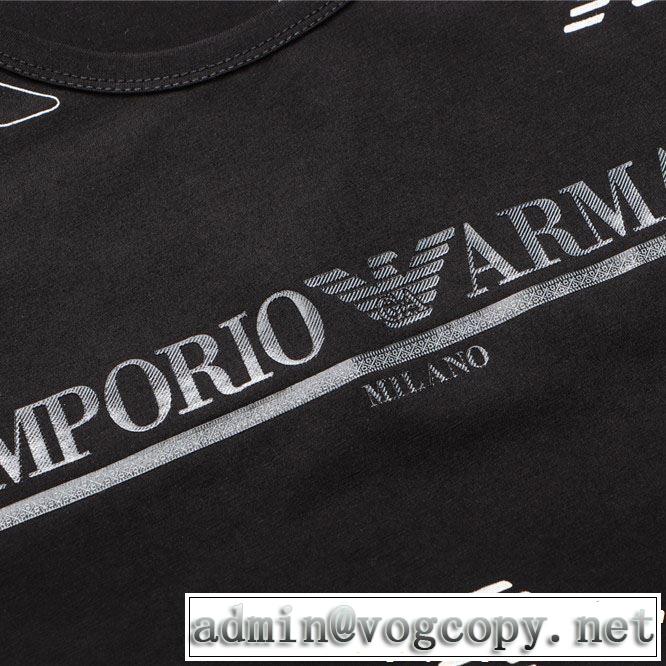 おすすめな大人のトレンド ARMANI アルマーニ 半袖Tシャツ 3色可選 【2019春夏】最新コレクション