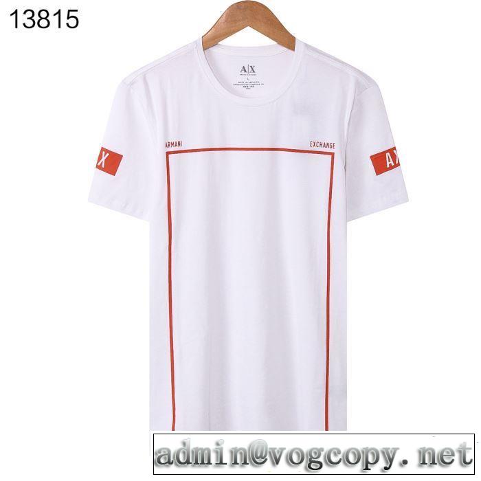 半袖Tシャツ 4色可選 春色の最旬の人気アイテム 2019春夏トレンドアイテム ARMANI アルマーニ