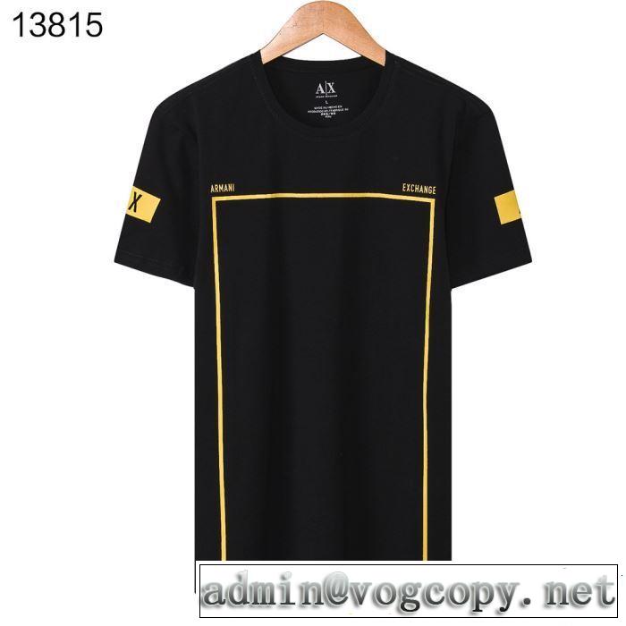 半袖Tシャツ 4色可選 春色の最旬の人気アイテム 2019春夏トレンドアイテム ARMANI アルマーニ