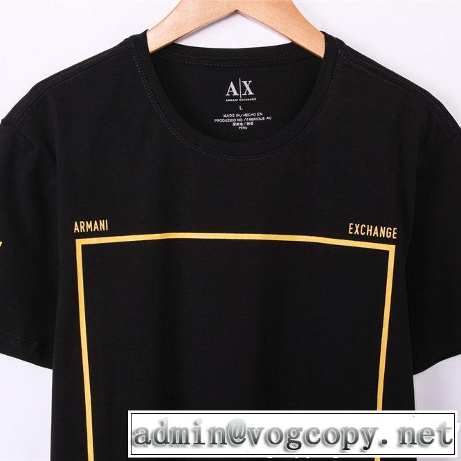 半袖Tシャツ 4色可選 春色の最旬の人気アイテム 2019春夏トレンドアイテム ARMANI アルマーニ