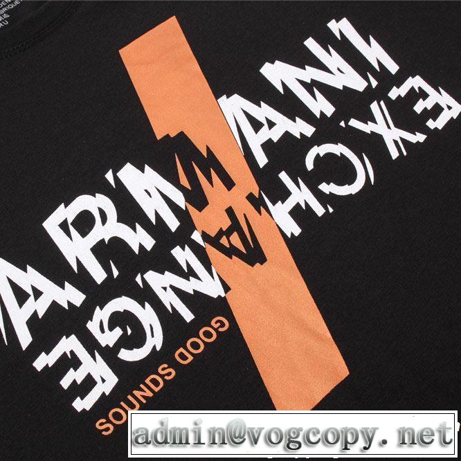 ARMANI アルマーニ 半袖Tシャツ 4色可選 今期のトレンド定番アイテム 2019SSのトレンド商品