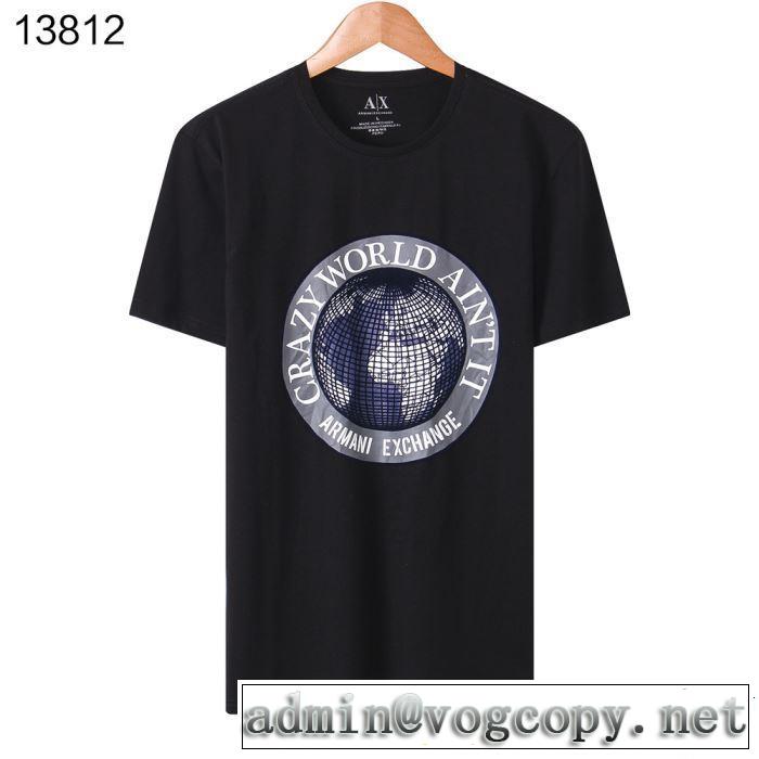 暑い今こそ活躍させたい！ 2019年春夏シーズンの人気 ARMANI アルマーニ 半袖Tシャツ 4色可選