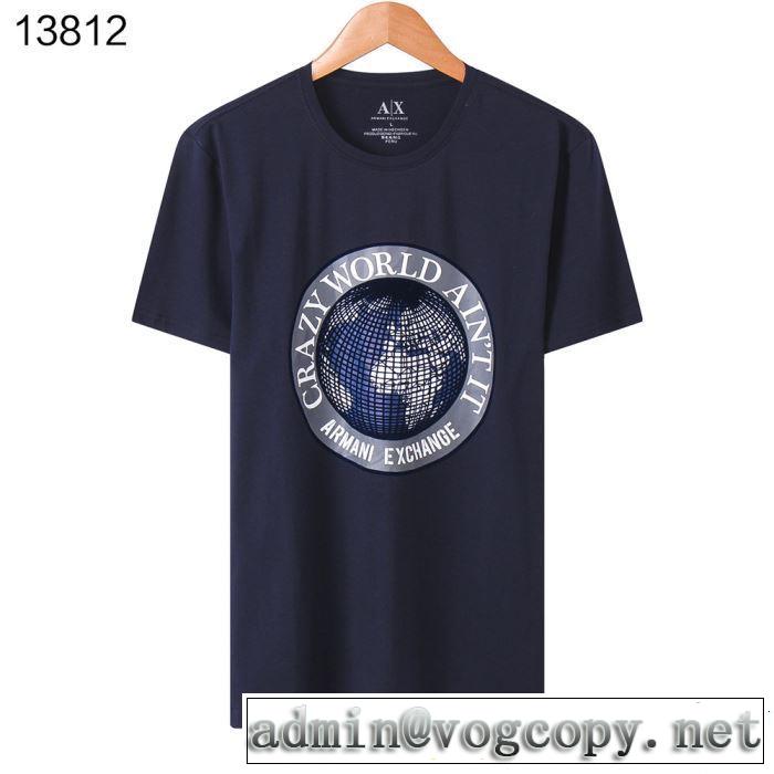 暑い今こそ活躍させたい！ 2019年春夏シーズンの人気 ARMANI アルマーニ 半袖Tシャツ 4色可選