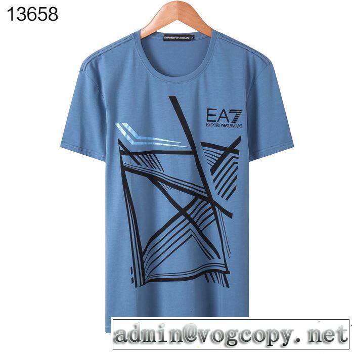 今流行りの最新コレクション ARMANI アルマーニ 半袖Tシャツ 4色可選 大人カジュアル夏ファッション2019