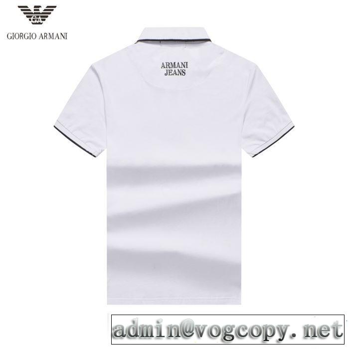 最もクラシックなタイプ ARMANI アルマーニ 半袖Tシャツ 2色可選 《2019年》今、注目のストリート
