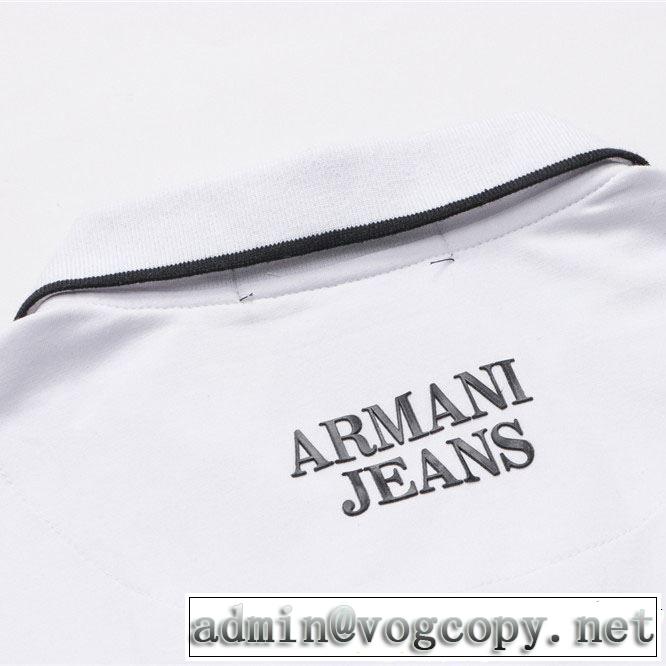 最もクラシックなタイプ ARMANI アルマーニ 半袖Tシャツ 2色可選 《2019年》今、注目のストリート