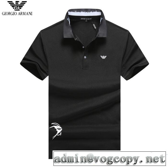 新作コレクションを見る 【2019春夏】最新コレクション ARMANI アルマーニ 半袖Tシャツ 2色可選