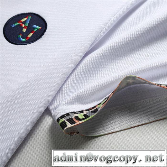 2色可選 半袖Tシャツ 夏にぴったり限定アイテム 2019年春夏流行ファッション ARMANI アルマーニ