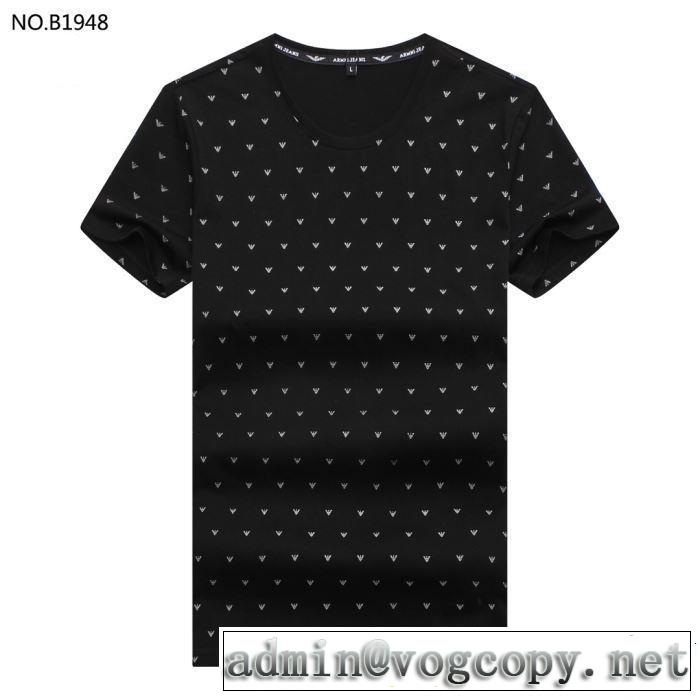 半袖Tシャツ 3色可選 2019春夏は人気定番 リラックススタイルが実現 鮮度が手に入る ARMANI アルマーニ