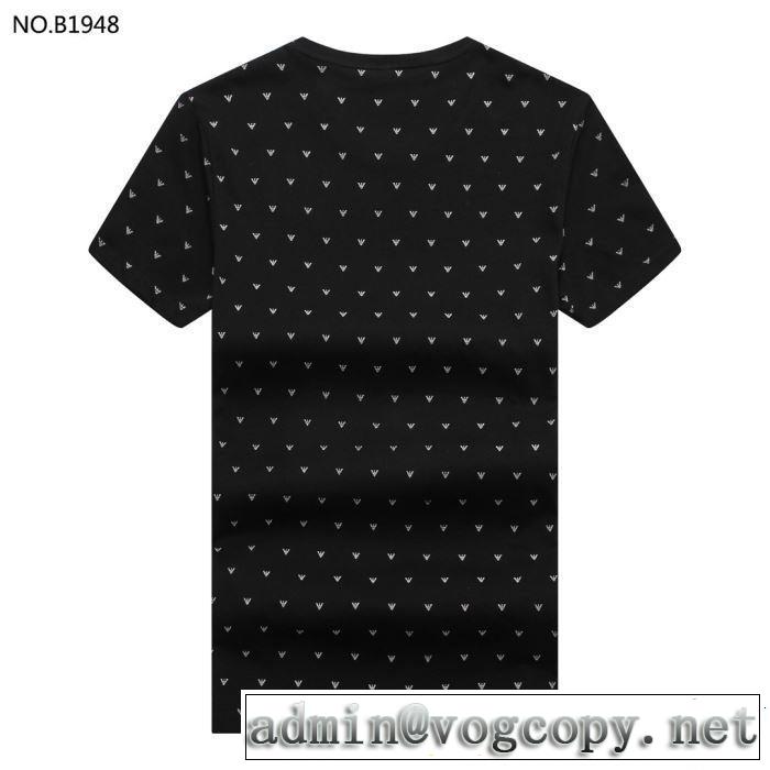 半袖Tシャツ 3色可選 2019春夏は人気定番 リラックススタイルが実現 鮮度が手に入る ARMANI アルマーニ