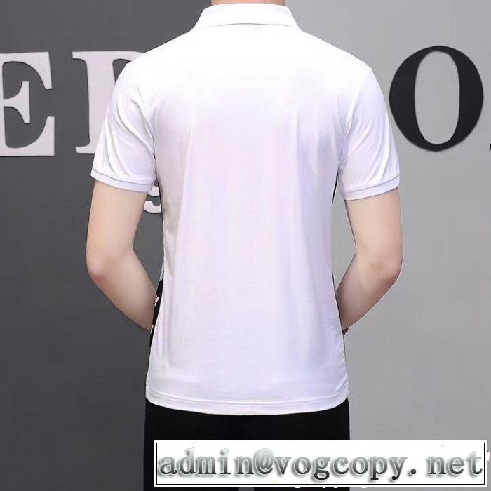 ベストはキレイめな印象に ARMANI アルマーニ 半袖Tシャツ 2色可選 2019夏ファション新品