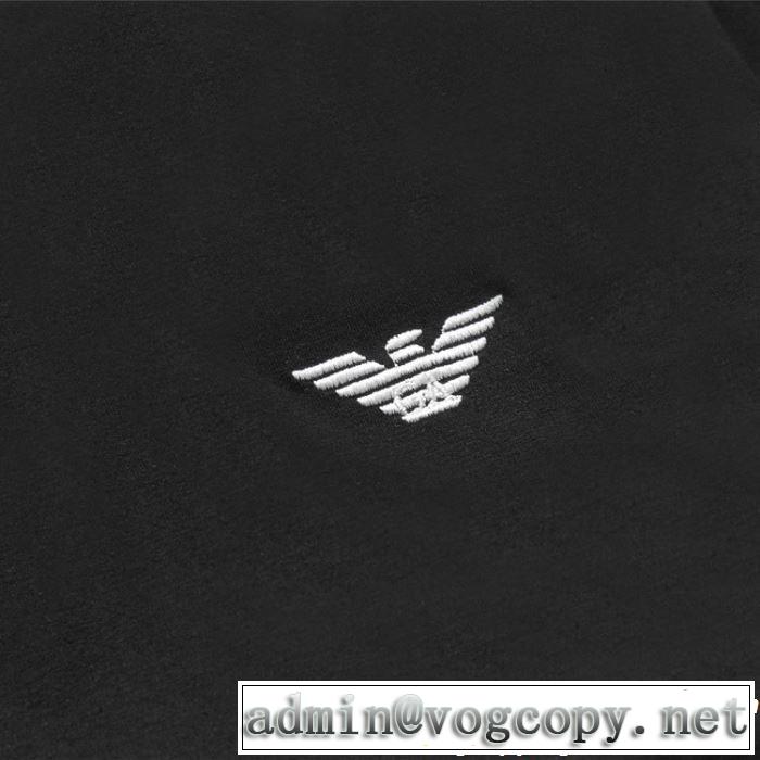2019年の春夏に着たい 季節をまたい新作アイテム ARMANI アルマーニ 半袖Tシャツ 4色可選