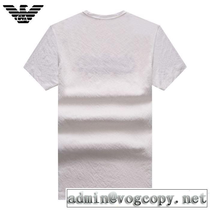 ARMANI アルマーニ 半袖Tシャツ 3色可選 今年の正解大人気新作 2019年春夏のトレンドアイテム