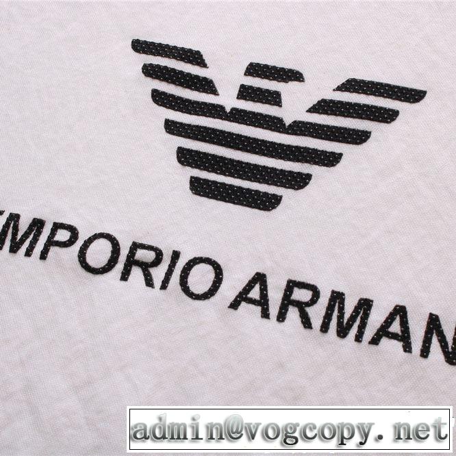 2019年春夏流行ファッション 大人の可愛さを引き立て ARMANI アルマーニ 半袖Tシャツ 3色可選
