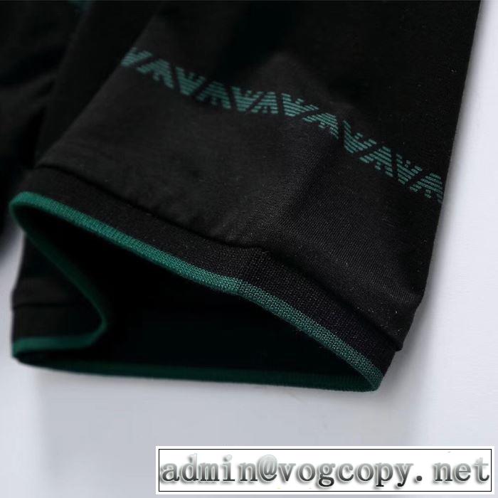 アルマーニ2019春夏人気トレンドアイテム  ARMANI  Tシャツ/半袖 暑い季節も大活躍  4色可選