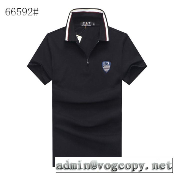 今流行のストリート上品 アルマーニ 3色可選  ARMANI 2019春夏のトレンド新商品  Tシャツ/半袖