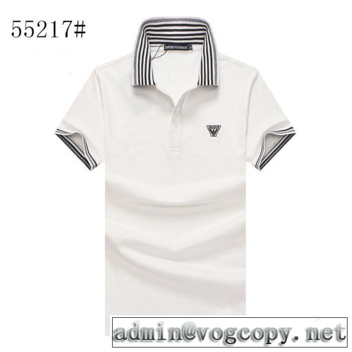 2019年春夏シーズンの人気 アルマーニ  Tシャツ/半袖  3色可選 ARMANI 夏ファッションをおしゃれに楽しもう