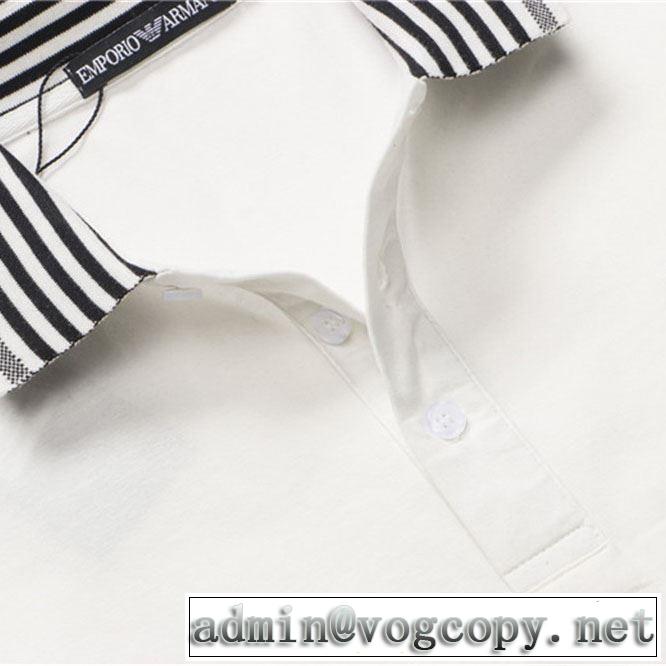 2019年春夏シーズンの人気 アルマーニ  Tシャツ/半袖  3色可選 ARMANI 夏ファッションをおしゃれに楽しもう