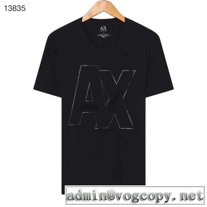 アルマーニ  4色可選 【2019年】夏のファッション ARMANI 素敵カジュアル春夏新品 Tシャツ/半袖
