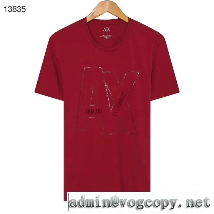 アルマーニ  4色可選 【2019年】夏のファッション ARMANI 素敵カジュアル春夏新品 Tシャツ/半袖