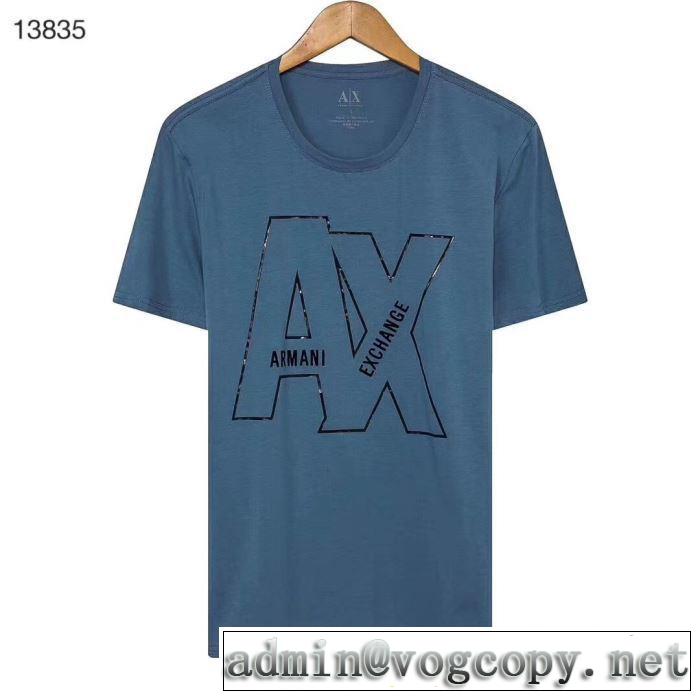 アルマーニ  4色可選 【2019年】夏のファッション ARMANI 素敵カジュアル春夏新品 Tシャツ/半袖