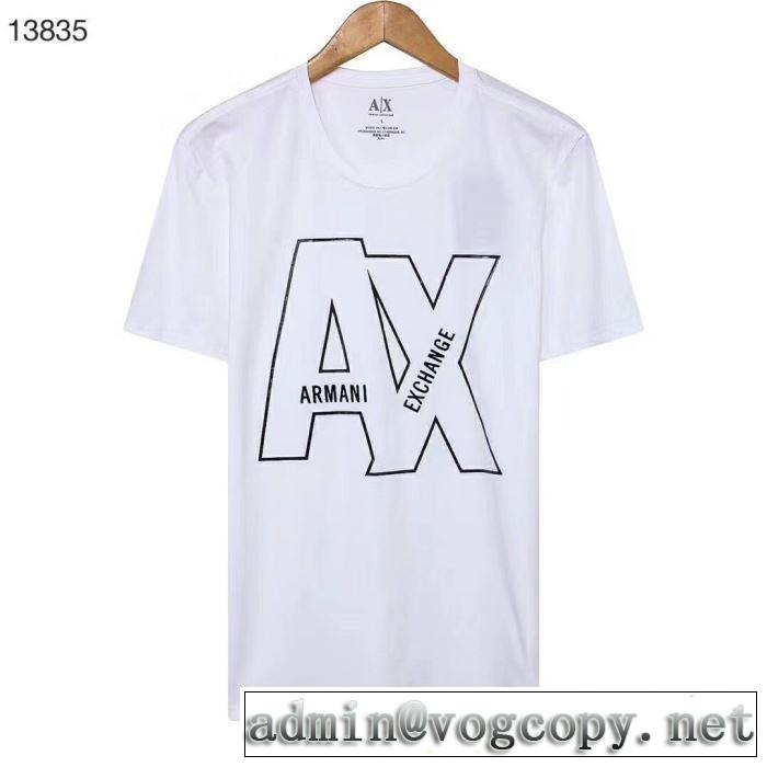 アルマーニ  4色可選 【2019年】夏のファッション ARMANI 素敵カジュアル春夏新品 Tシャツ/半袖
