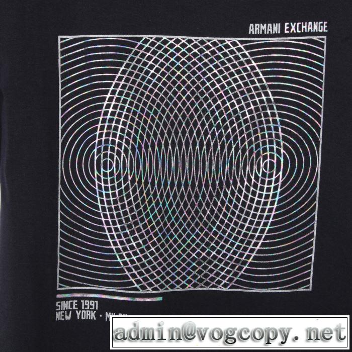 素敵カジュアルの春夏コレクション Tシャツ/半袖 【2019年】夏のファッション 3色可選 アルマーニ ARMANI