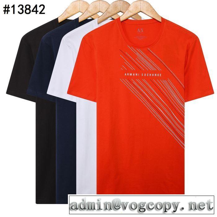 特に夏は人気アイテム Tシャツ/半袖  4色可選アルマーニ ARMANI  2019年春夏シーズンの人気