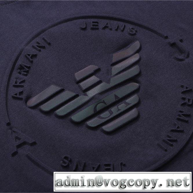 ARMANI 大人らしく仕上げ Tシャツ/半袖 【2019年】夏のファッション 4色可選 アルマーニ  キレイめ感が強い