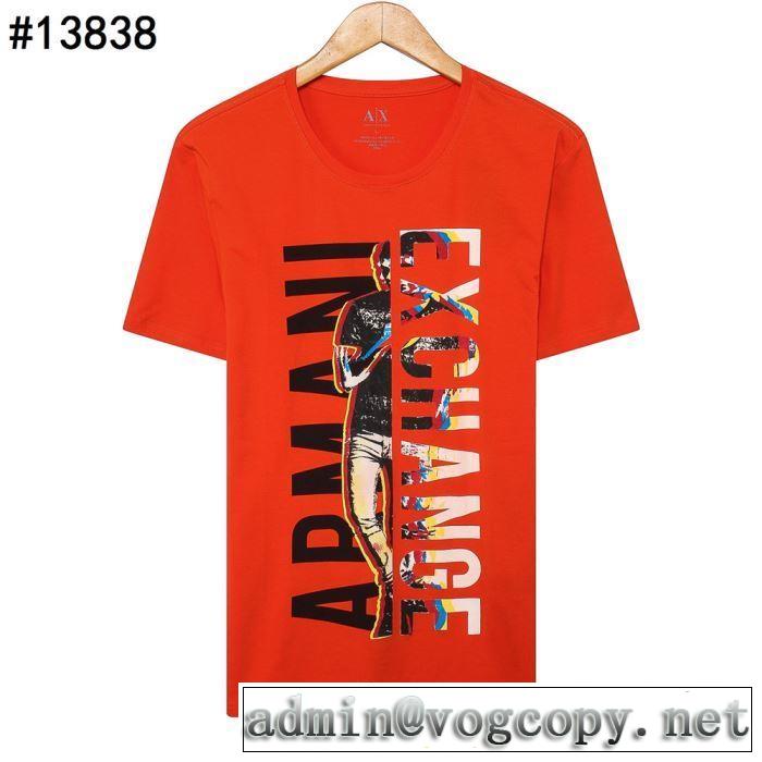 アルマーニ ARMANI特に夏は人気アイテム  Tシャツ/半袖  4色可選 2019SSのトレンド商品