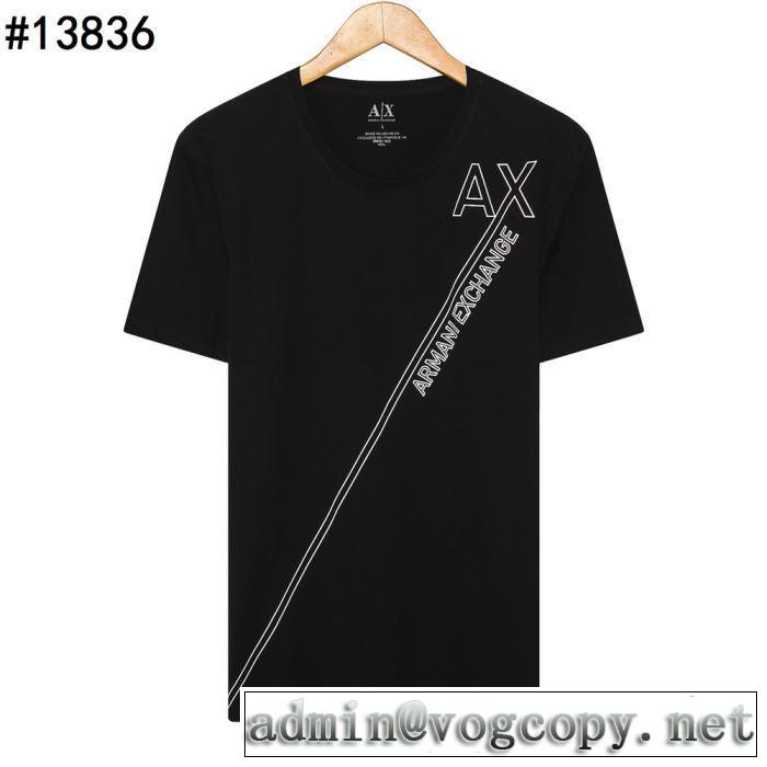 最も目立ったブランド新品 アルマーニ ARMANI 2019年春夏シーズンの人気 4色可選   Tシャツ/半袖