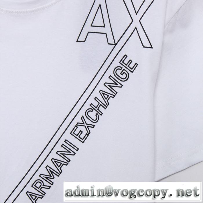 最も目立ったブランド新品 アルマーニ ARMANI 2019年春夏シーズンの人気 4色可選   Tシャツ/半袖