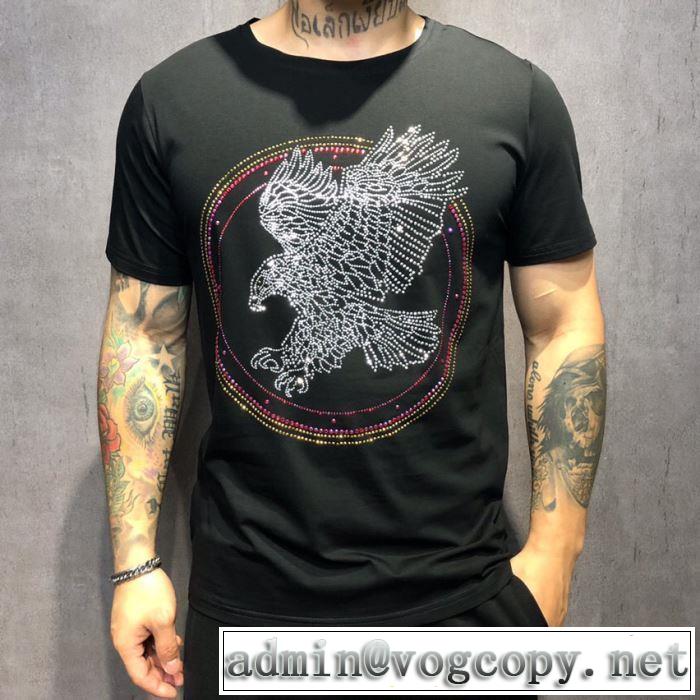 2019年夏の一押しファッションアイテム  2色可選 アルマーニ 海外セレブは大人気 ARMANI  Tシャツ/半袖