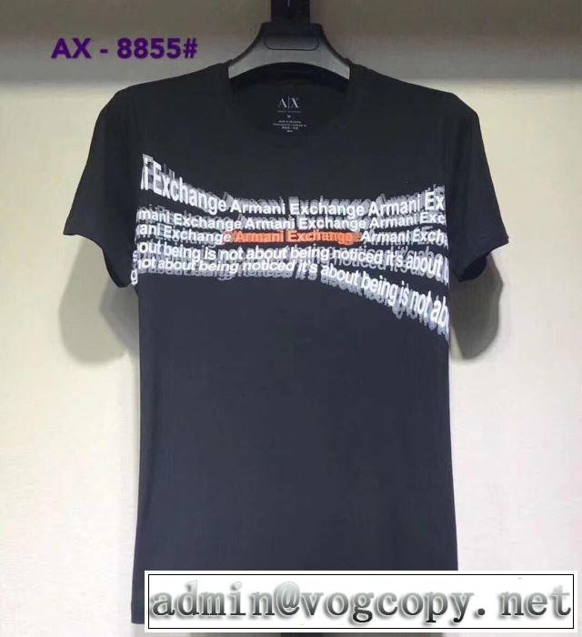 半袖Tシャツ きちんと感が抜群 アルマーニ 2019年の夏のマスト ARMANI 多色可選 夏らしい季節感