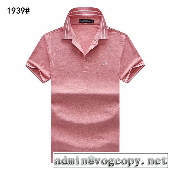 多色可選 ぜひ今年のトレンドをチェック アルマーニ2019年春夏流行ファッション ARMANI 半袖Tシャツ ちょっと大人の印象
