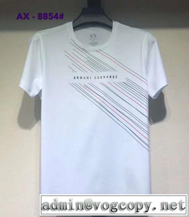 アルマーニ ARMANIリラックス感のあるゆったり 半袖Tシャツ 2019夏ファション新品 多色可選 春夏のトレンドアイテム