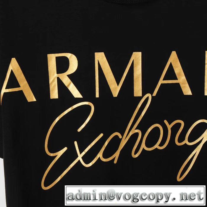 多色可選 風通しの良いフレア アルマーニ ARMANI 高級感が好評です半袖Tシャツ 多色可選2019春夏も引き続き人気セール