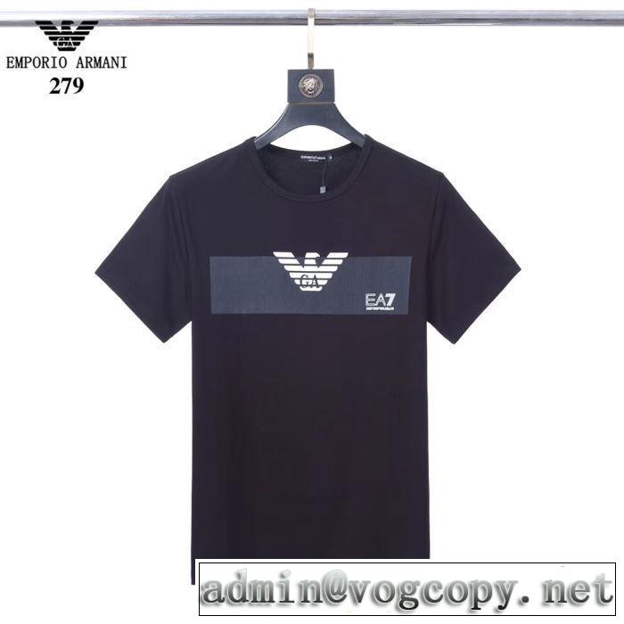 アルマーニ ARMANI大人のカジュアルスタイル 洗練された印象に 半袖Tシャツ 多色可選 2019春夏は人気定番