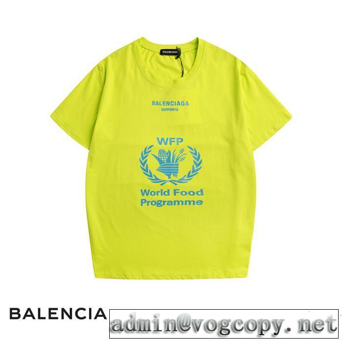 BALENCIAGA バレンシアガ 半袖Tシャツ 4色可選 る春夏おすすめの人気商品 ちょっと大人の印象