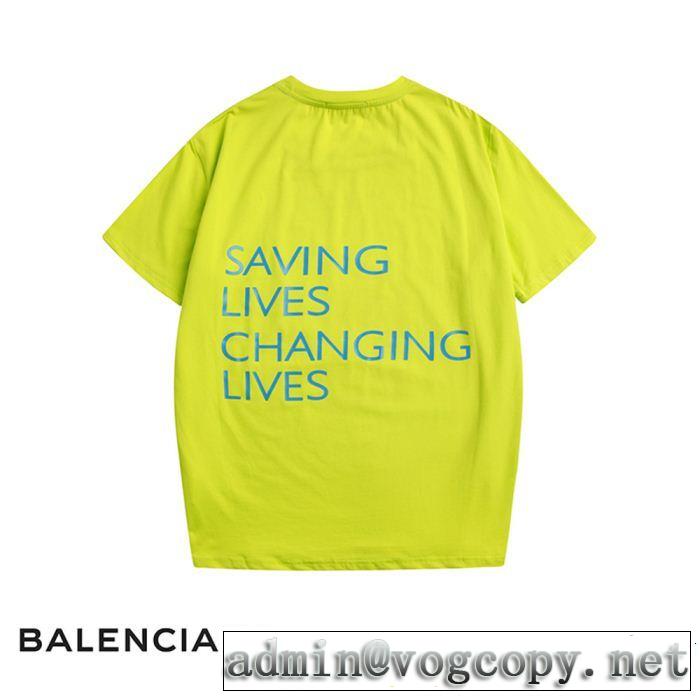 BALENCIAGA バレンシアガ 半袖Tシャツ 4色可選 る春夏おすすめの人気商品 ちょっと大人の印象